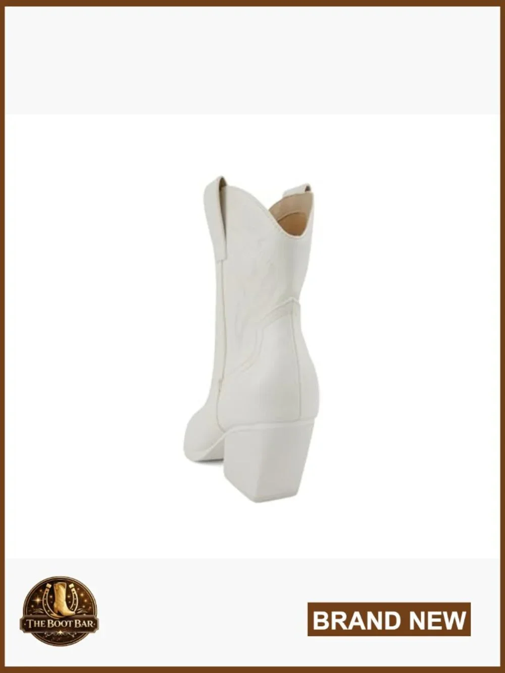 Women Western Pointe Toe Low Heel Ankle Bootie